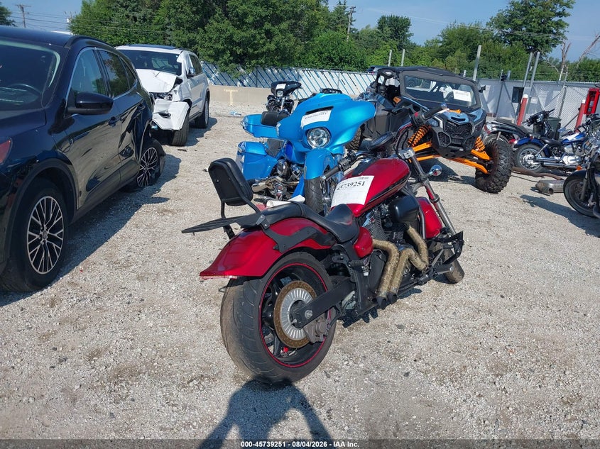 2014 YAMAHA XVS1300 auction photo 4
