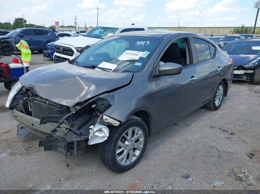 Vin: 3n1cn7ap8gl829143, lot: 46237965, nissan versa 1.6 sv 20162