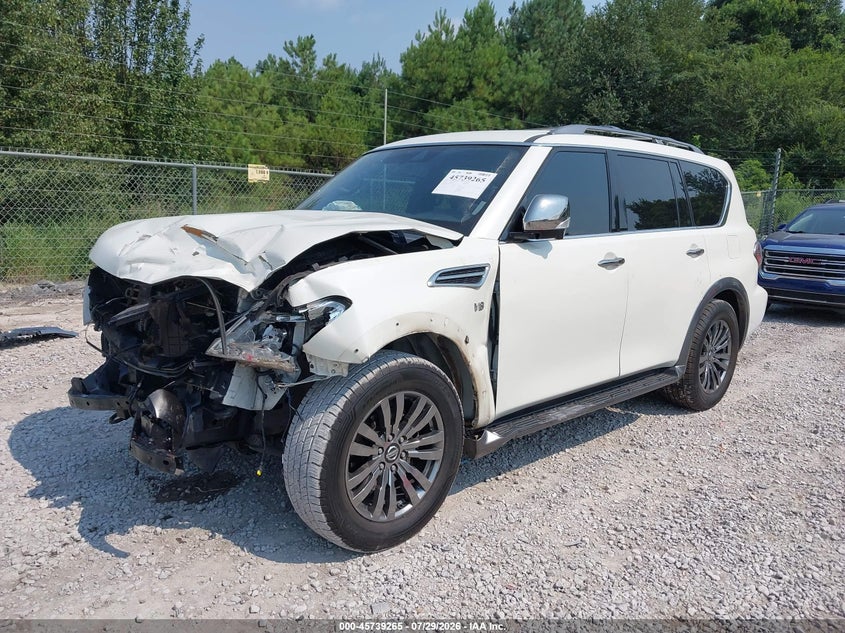 Vin: jn8ay2nf4j9331901, lot: 46237969, nissan armada platinum 20182