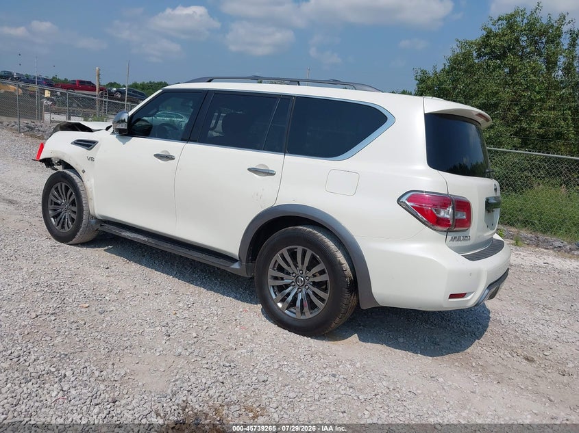 Vin: jn8ay2nf4j9331901, lot: 46237969, nissan armada platinum 20183