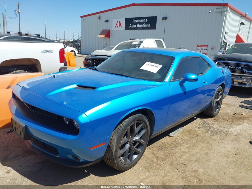 Vin: 2c3cdzag0ph597355, lot: 46237994, dodge challenger sxt 20232