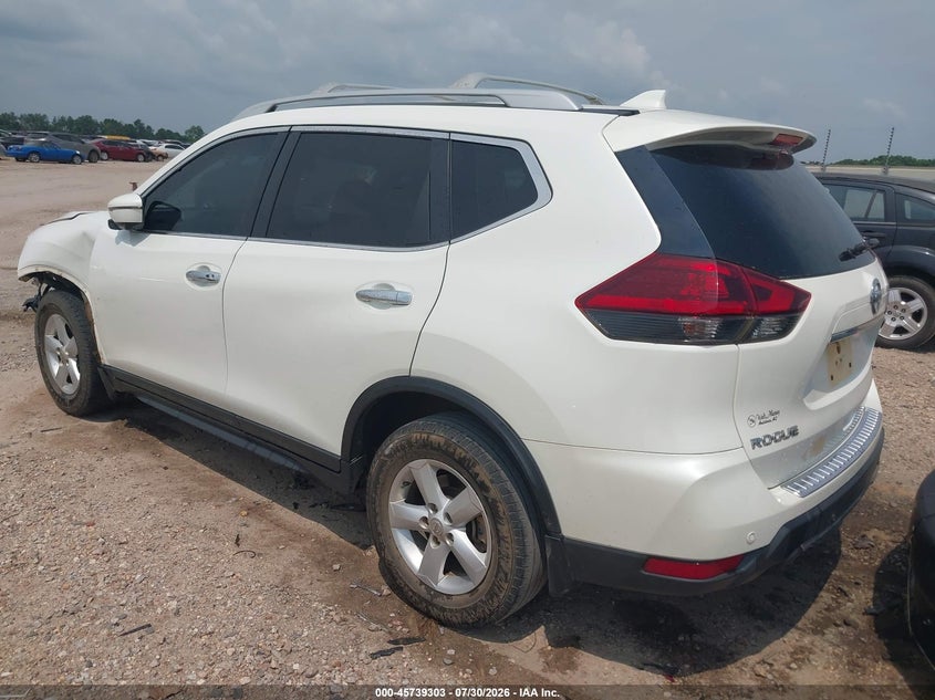 Vin: 5n1at2mt2kc780270, lot: 46238007, nissan rogue sv 20193