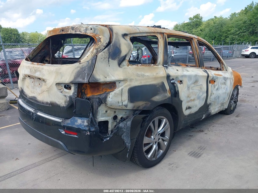 Vin: 5n1al0mm8dc352543, lot: 46238017, infiniti jx35 20134