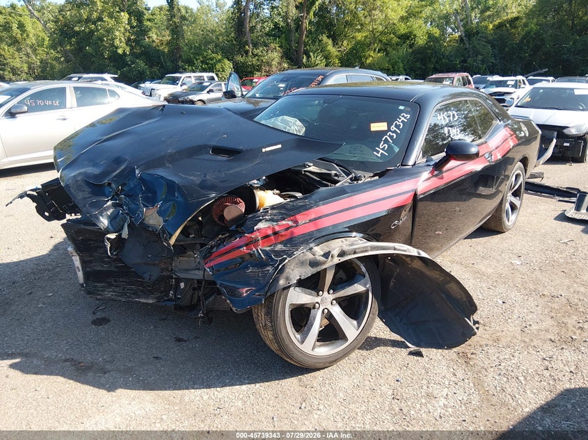 Vin: 2c3cdybt1eh152772, lot: 46238047, dodge challenger r/t classic 20142
