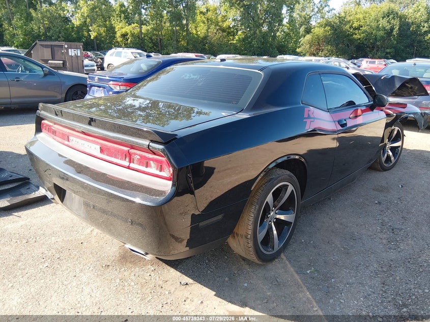 Vin: 2c3cdybt1eh152772, lot: 46238047, dodge challenger r/t classic 20144