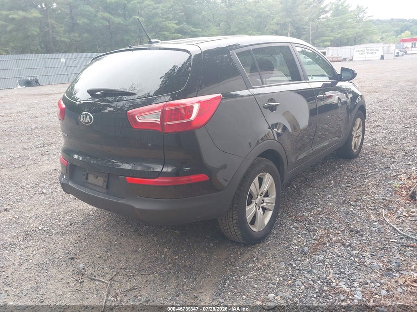 Vin: kndpbca24d7377440, lot: 46238051, kia sportage lx 20134