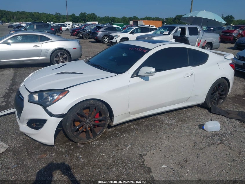 Vin: kmhhu6kj3fu127046, lot: 46238052, hyundai genesis 3.8 ultimate 20152