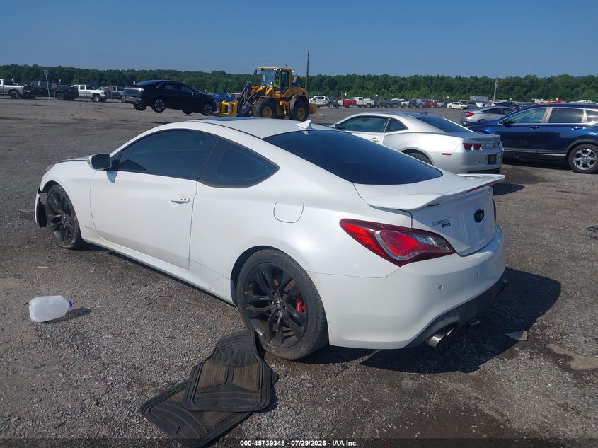 Vin: kmhhu6kj3fu127046, lot: 46238052, hyundai genesis 3.8 ultimate 20153