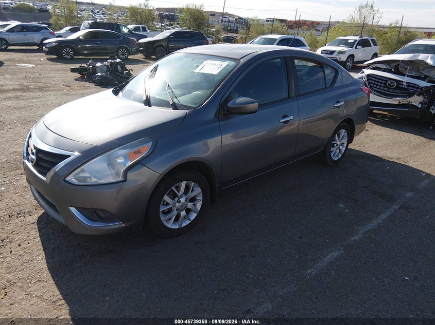 Vin: 3n1cn7ap6hl802797, lot: 46238059, nissan versa 1.6 sv 20172