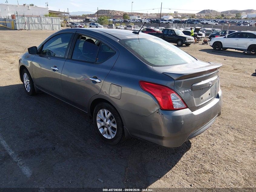 Vin: 3n1cn7ap6hl802797, lot: 46238059, nissan versa 1.6 sv 20173