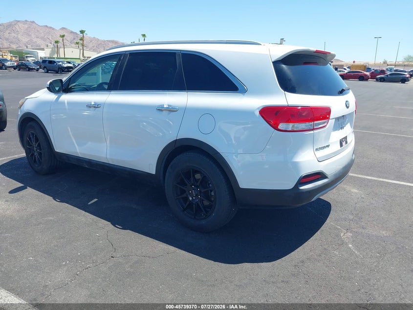 Vin: 5xyph4a11gg001474, lot: 46238074, kia sorento 2.0t ex 20163
