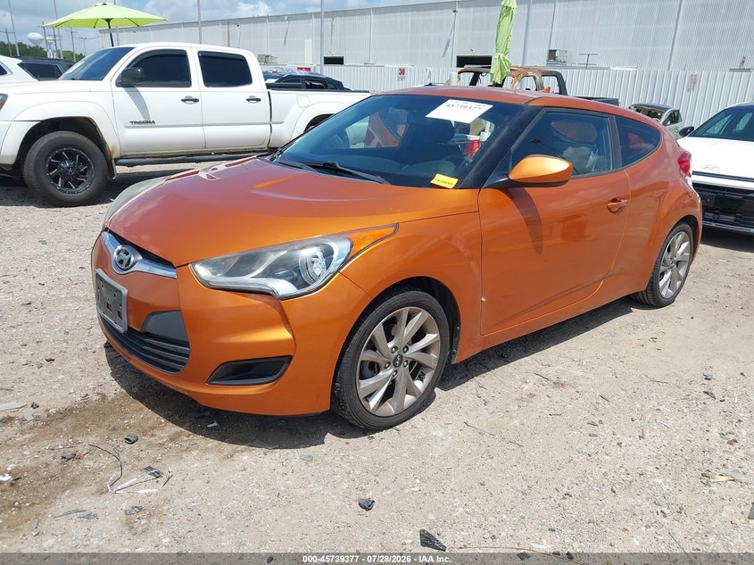 Vin: kmhtc6ad4gu293179, lot: 46238081, hyundai veloster 20162