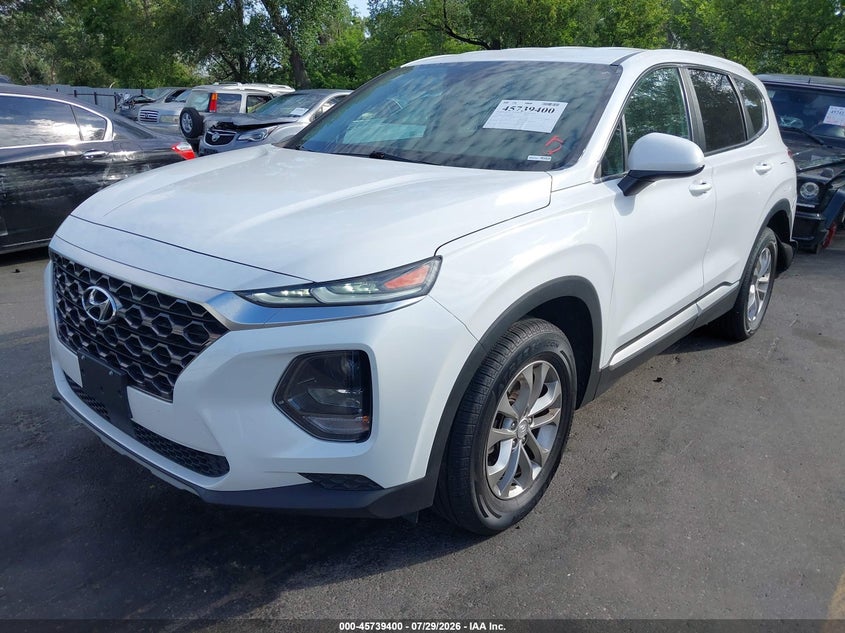 Vin: 5nms2cad7kh055179, lot: 46238104, hyundai santa fe se 20192