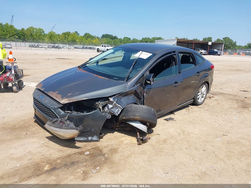 Vin: 1fadp3f2xgl354484, lot: 46238105, ford focus se 20162