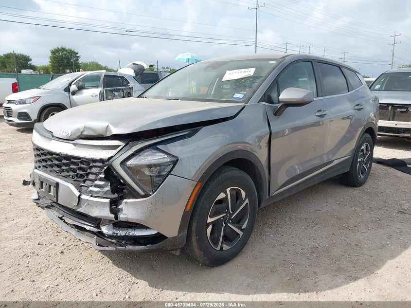 Vin: kndpucag8p7074445, lot: 46238109, kia sportage hybrid lx 20232