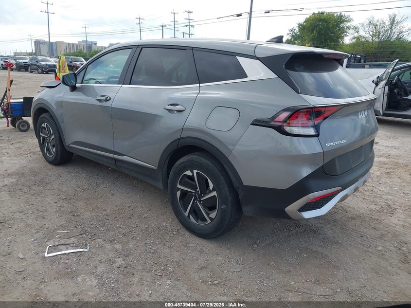 Vin: kndpucag8p7074445, lot: 46238109, kia sportage hybrid lx 20233