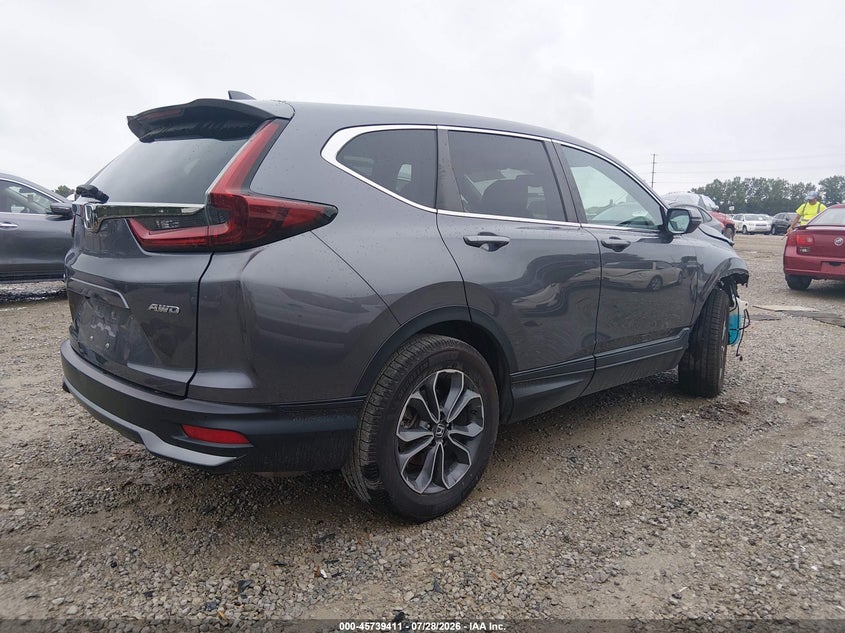 Vin: 2hkrw2h89nh631030, lot: 46238115, honda cr-v awd ex-l 20224