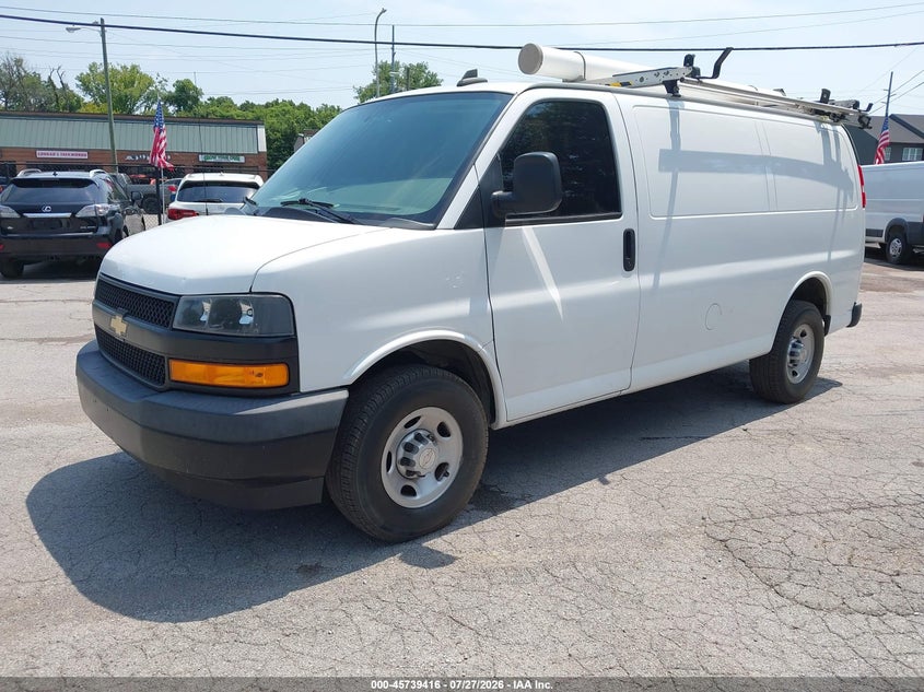 Vin: 1gcwgafp2k1366183, lot: 46238120, chevrolet express 2500 work van 20192