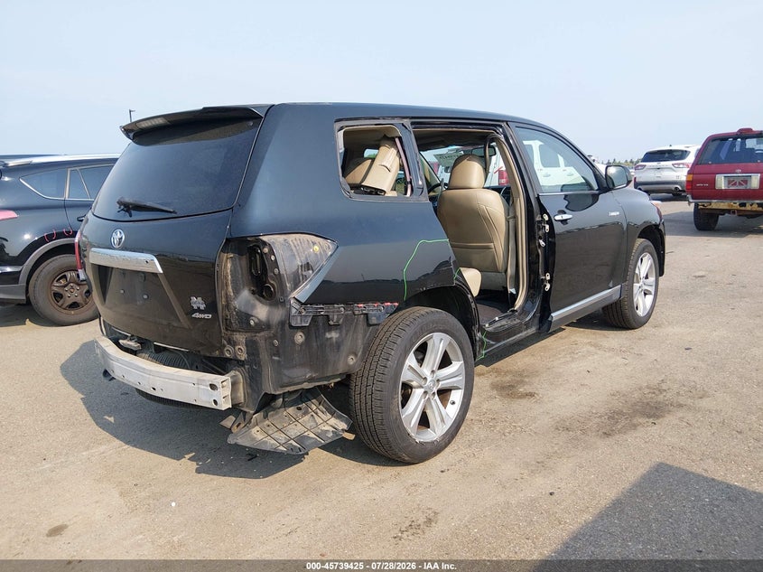 Vin: 5tddk3eh3ds243803, lot: 46238129, toyota highlander limited v6 20134