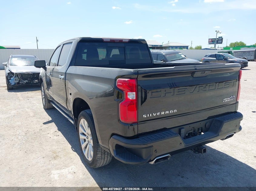 Vin: 1gcpwfed7mz259775, lot: 46238131, chevrolet silverado 1500 2wd  short bed high country 20213