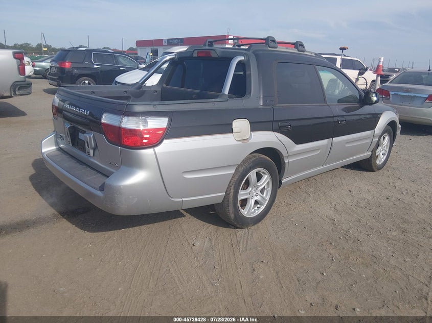 2003 SUBARU BAJA auction photo 4