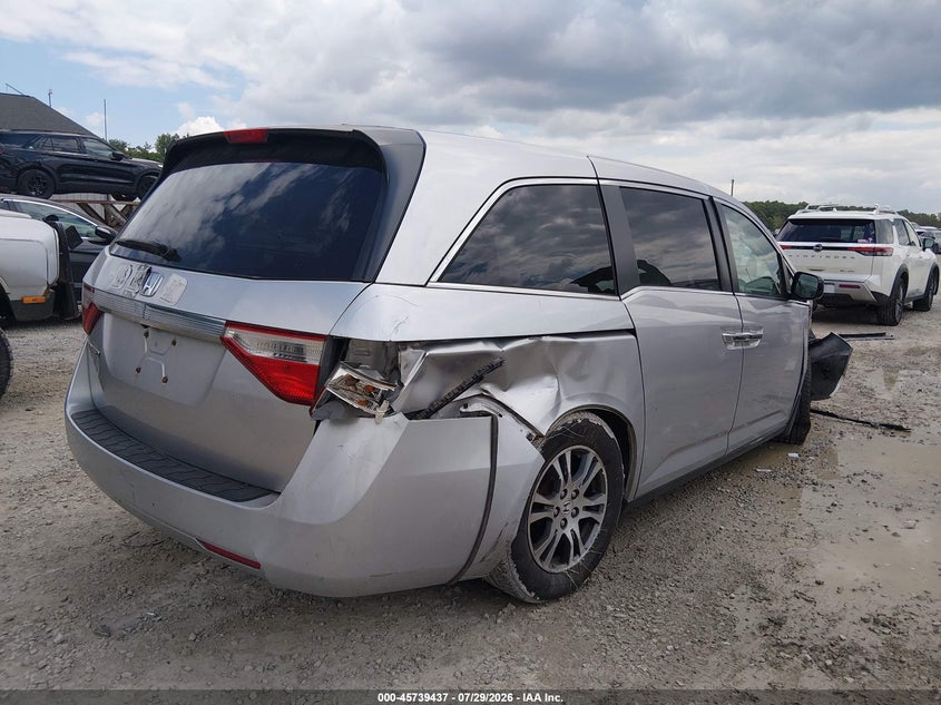 Vin: 5fnrl5h69bb098664, lot: 46238141, honda odyssey ex-l 20114