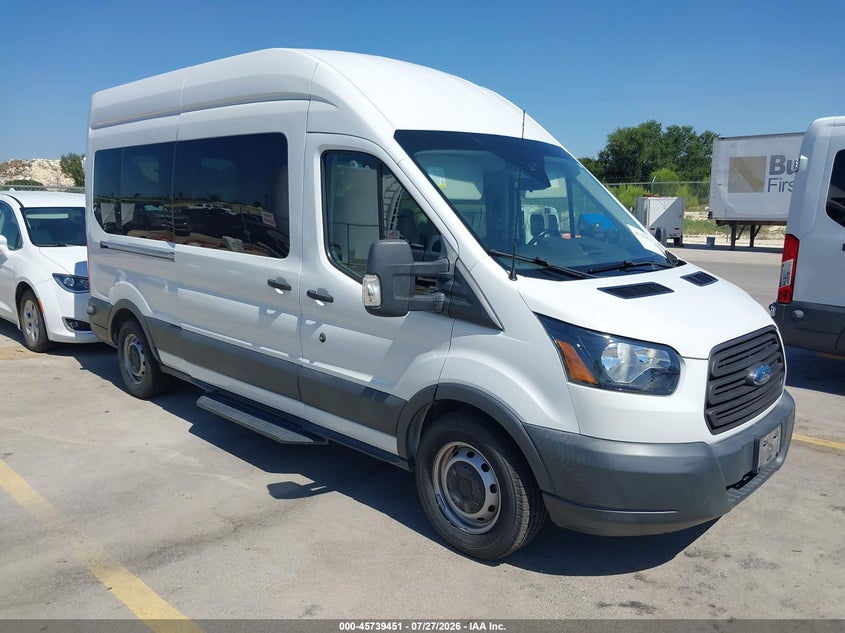 Vin: 1fbax2xm7hkb26672, lot: 46238153, ford transit-350 xl 20171