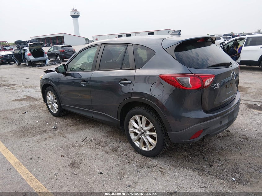 Vin: jm3ke4de3d0167778, lot: 46238182, mazda cx-5 grand touring 20133