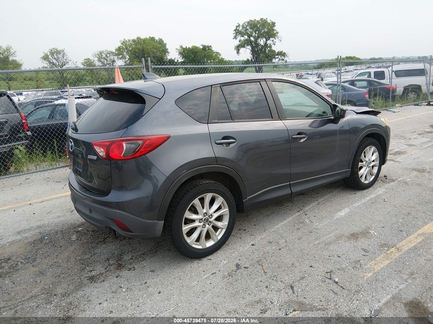 Vin: jm3ke4de3d0167778, lot: 46238182, mazda cx-5 grand touring 20134