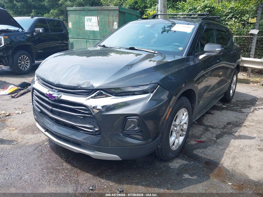 Vin: 3gnkbbra8ls558855, lot: 46238190, chevrolet blazer fwd 1lt 20202