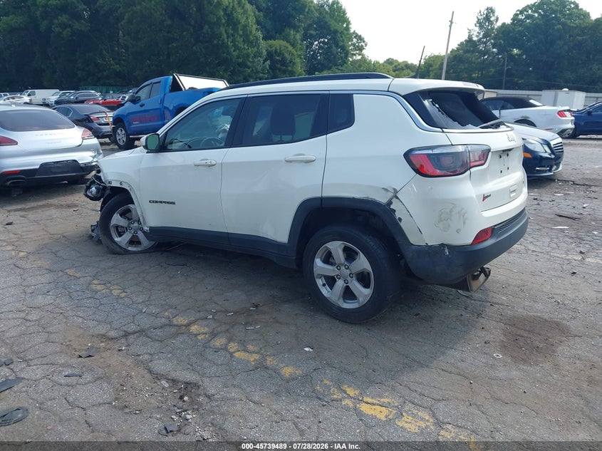 Vin: 3c4njcbb0mt511672, lot: 46238193, jeep compass latitude fwd 20213