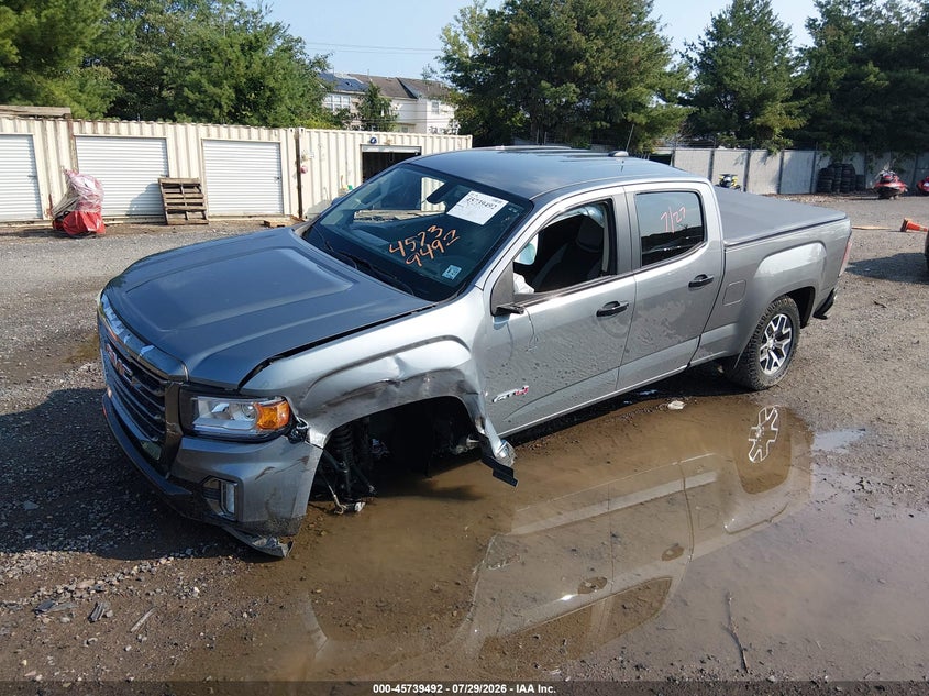 Vin: 1gtg6fen9n1254523, lot: 46238195, gmc canyon 4wd  long box at4 - cloth 20222