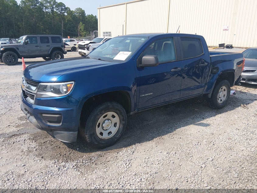 Vin: 1gcgsben2k1155753, lot: 46238202, chevrolet colorado wt 20192