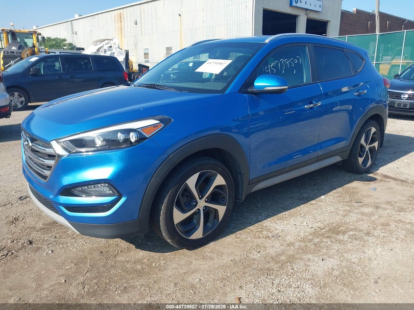 Vin: km8j3ca2xju632071, lot: 46238212, hyundai tucson limited 20182