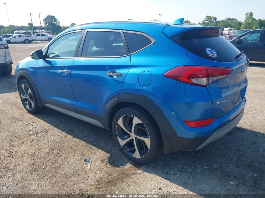Vin: km8j3ca2xju632071, lot: 46238212, hyundai tucson limited 20183