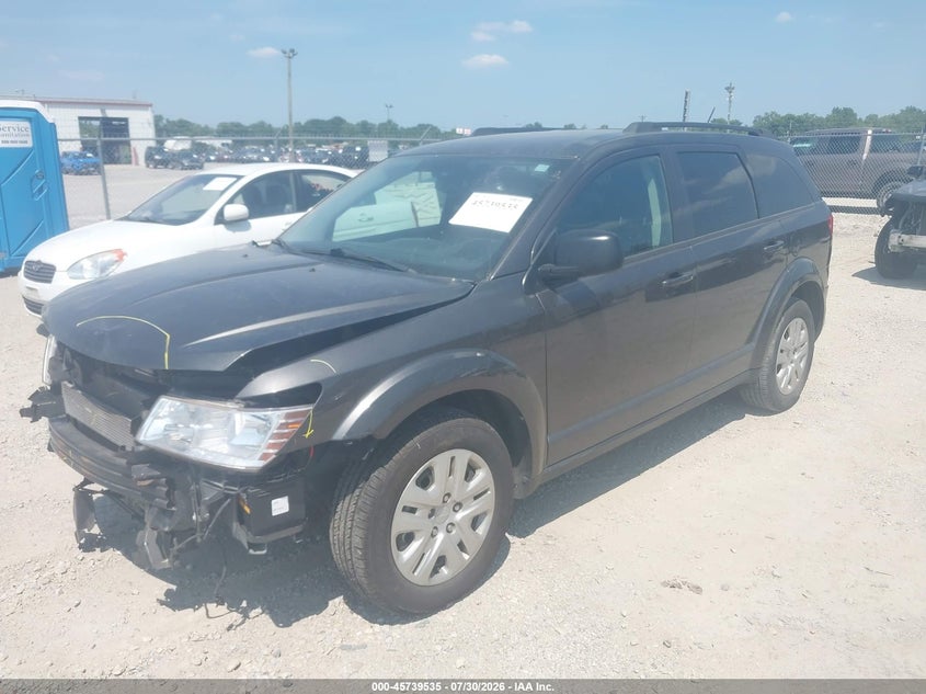 Vin: 3c4pdcab8ht524919, lot: 46238239, dodge journey se 20172