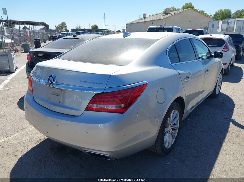 Vin: 1g4gb5g38gf252684, lot: 46238247, buick lacrosse leather 20164