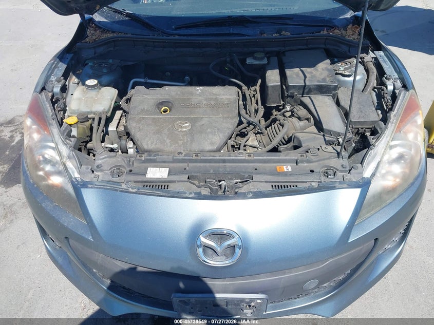 2013 MAZDA 3 SEDAN 2.0L I-4 DOHC, VVT, 148HP