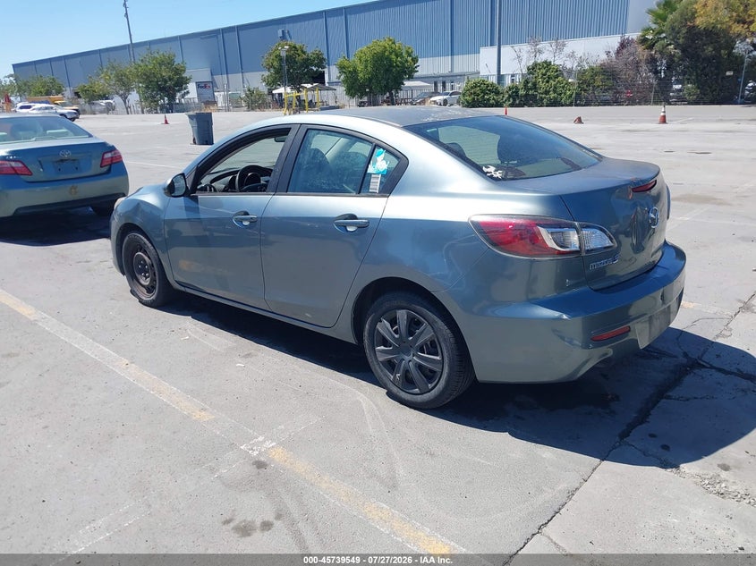 Vin: jm1bl1tg4d1770989, lot: 46238253, mazda mazda3 i sv 20133