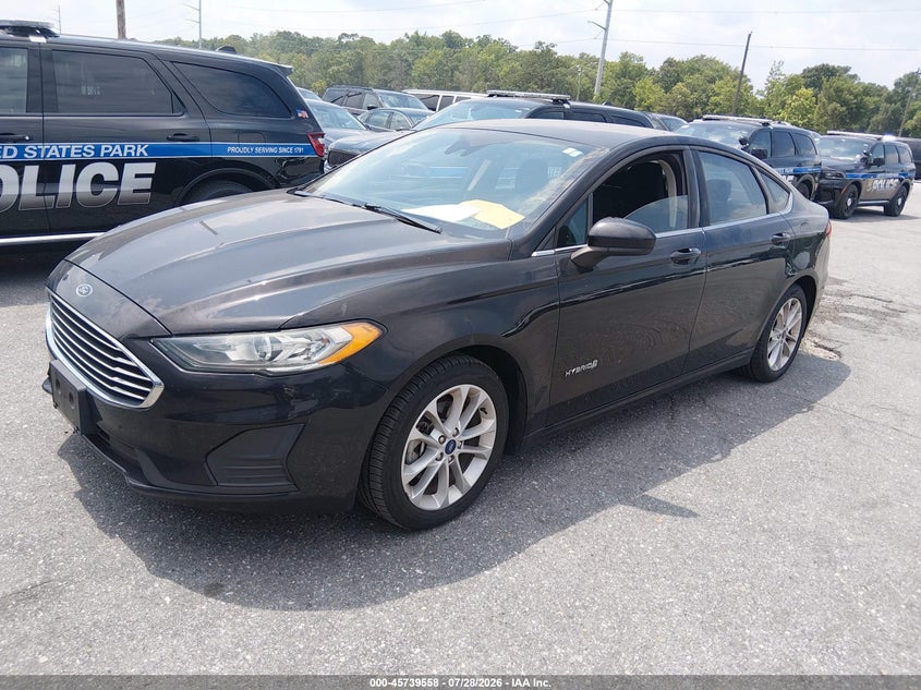 2019 Ford Fusion, Normal Wear & Tear, IAAI, VIN 3FA6P0LU2KR100422 — photo 2
