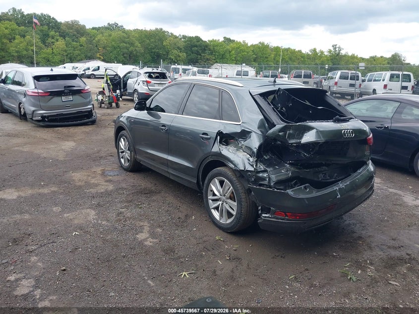Vin: wa1jccfs7jr002339, lot: 46238271, audi q3 2.0t premium/2.0t sport premium 20183