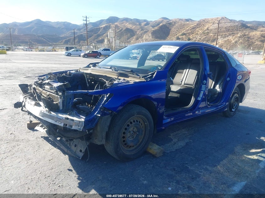 2022 HONDA ACCORD auction photo 2