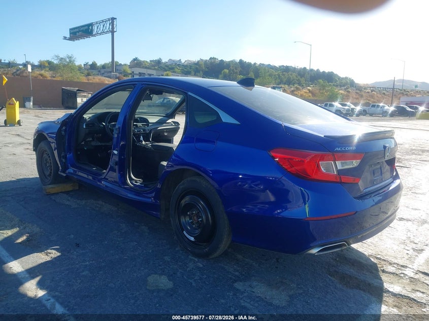 2022 HONDA ACCORD auction photo 3