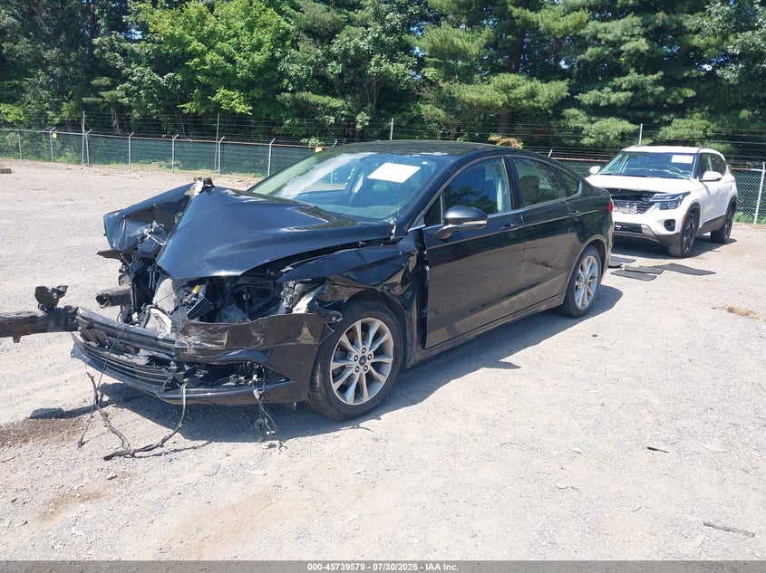 Vin: 3fa6p0hd2hr310410, lot: 46238283, ford fusion se 20172