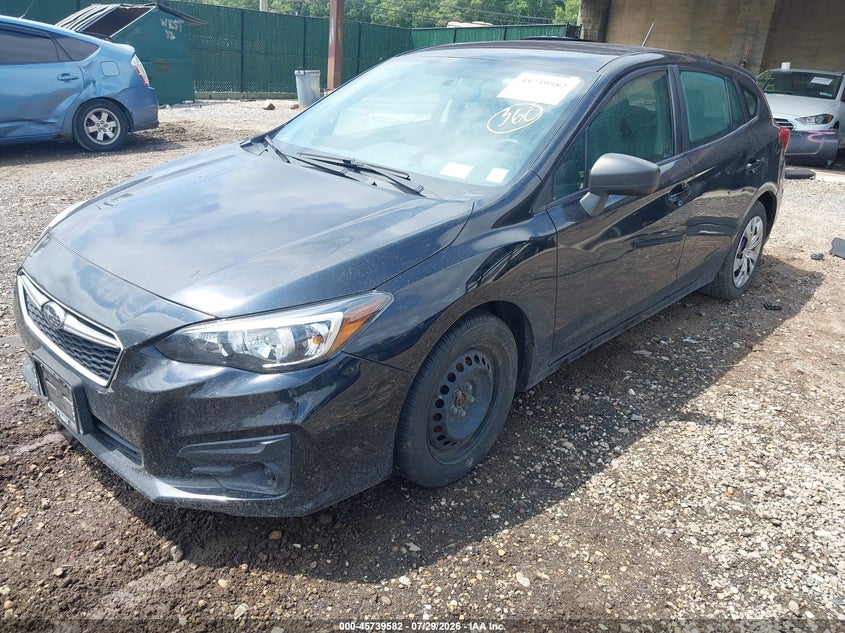 Vin: 4s3gtaa60k3701735, lot: 46238286, subaru impreza 2.0i 20192