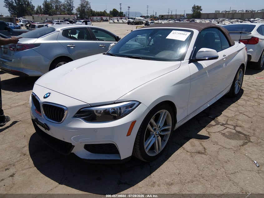 Vin: wba1k5c56fv473767, lot: 46238288, bmw 228i 20152