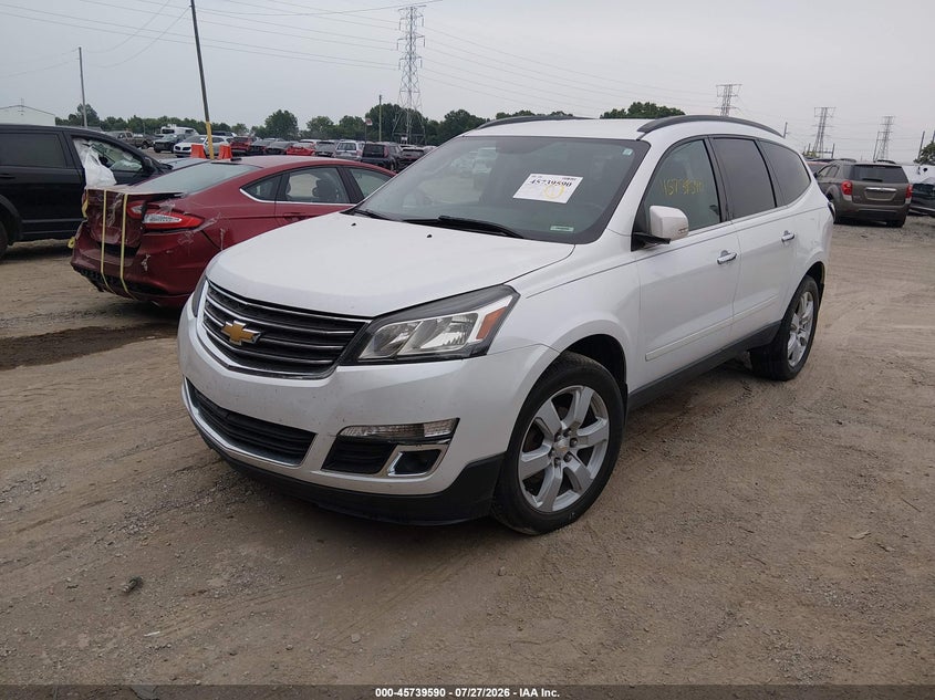 Vin: 1gnkrgkd2gj201255, lot: 46238293, chevrolet traverse 1lt 20162