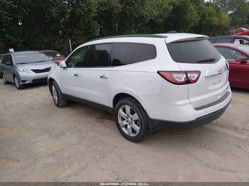 Vin: 1gnkrgkd2gj201255, lot: 46238293, chevrolet traverse 1lt 20163