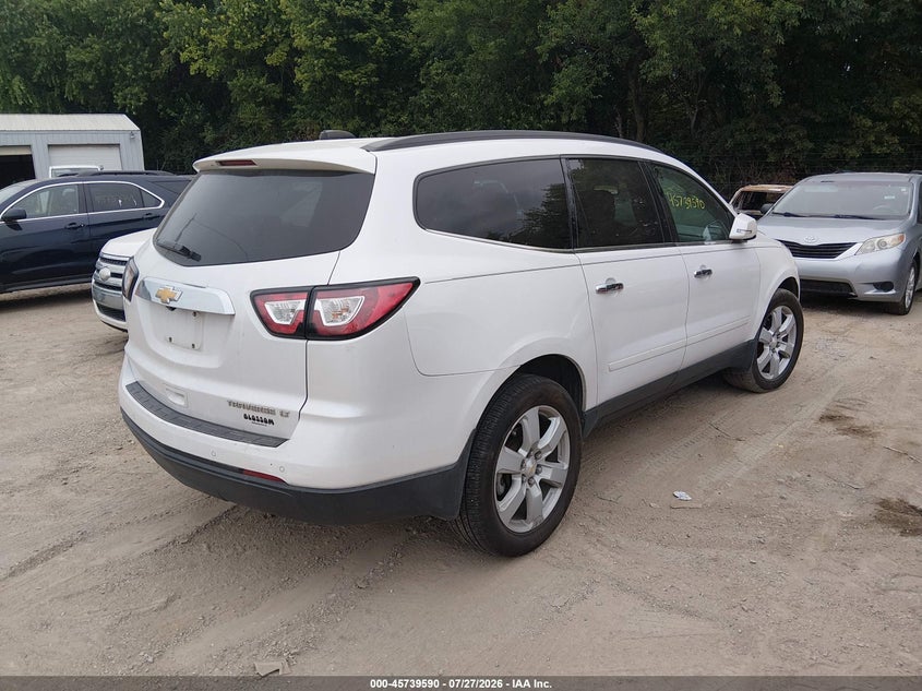 Vin: 1gnkrgkd2gj201255, lot: 46238293, chevrolet traverse 1lt 20164
