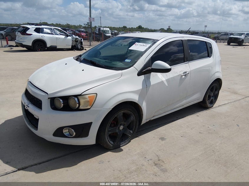 Vin: 1g1je6sb8f4101708, lot: 46238295, chevrolet sonic ltz auto 20152